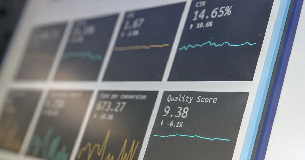 Comparison dashboard showing email marketing tool features and pricing